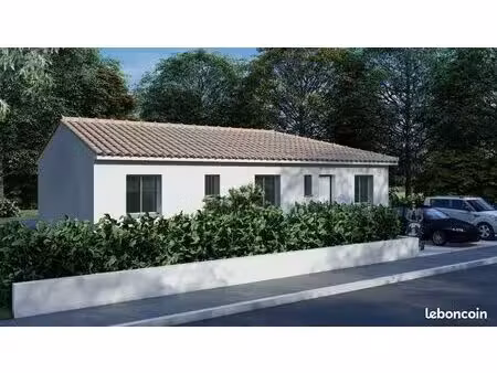 projet de construction d'une maison 76 m² avec terrain à juvignac (34)