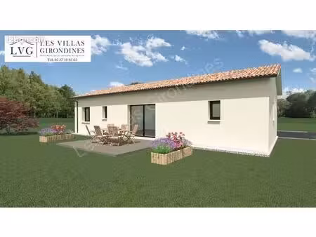 projet de construction d'une maison 87 m² avec terrain à le haillan (33)