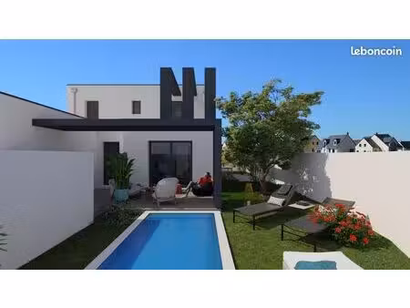 villa moderne 103 m2 + garage et piscine