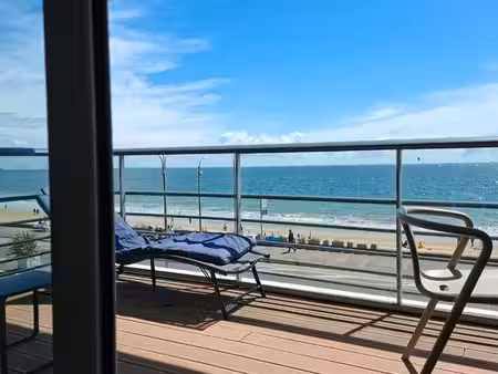 appartement t3 face mer 70m2 boulevard hennecart la baule escoublac