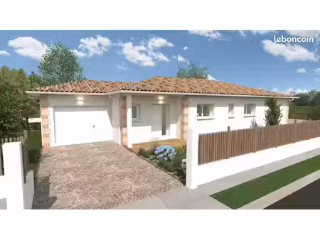 projet de construction d'une maison 119 m² avec terrain à martignas-sur-jalle (33)