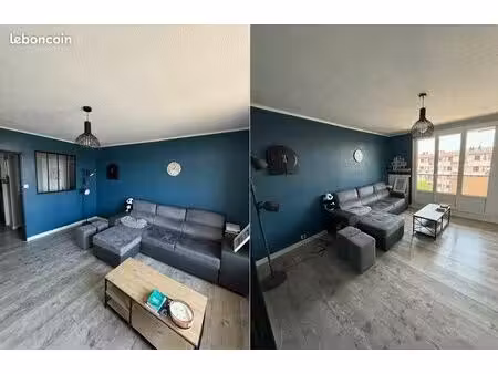 t3 meublé de 58 m² - 2 chambres - etage 4/4