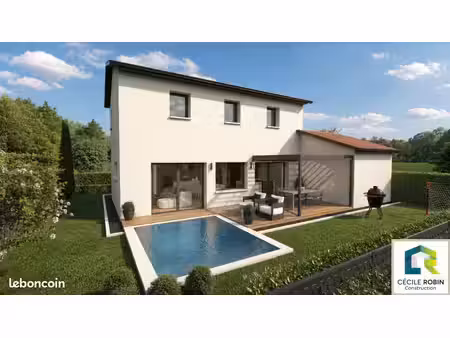 projet de construction d'une maison 103 m² avec terrain à riorges (42)