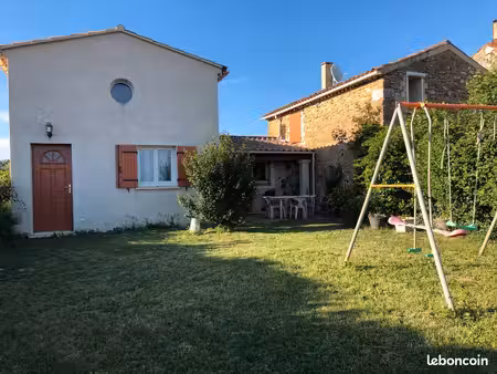 maison meublée 121 m² – jardin  garage et piscine hors sol – saint-marcel-d'ardèche à loue