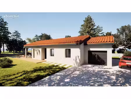 maison 87 m² avec terrain à valeille (42)