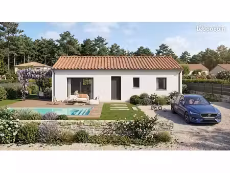 maison de plein pied avec 458 m² de terrain à veauche (42)