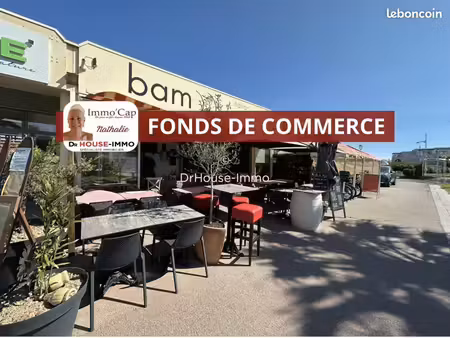 fonds de commerce  local commercial  restaurant 64 m² cap d agde