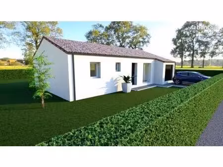 maison 81.2 m² avec terrain à aigrefeuille-sur-maine (44)