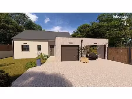 maison 80.17 m² avec terrain à pouille-les-coteaux (44)