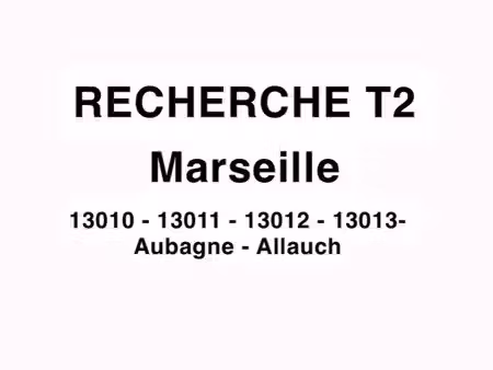 recherche t2 marseille et alentours
