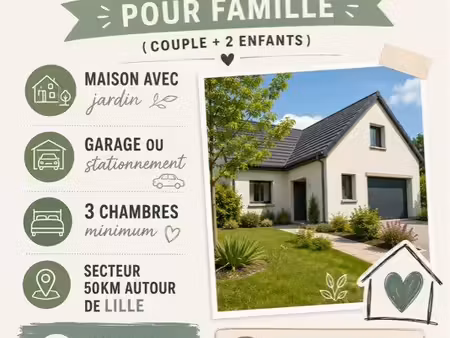 recherche maison avec jardin