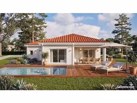 maison 3 chambres m² avec terrain à veauche (42)