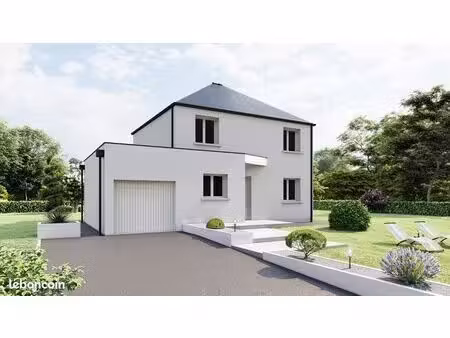 projet de construction d'une maison 93.5 m² avec terrain à chateaubriant (44)