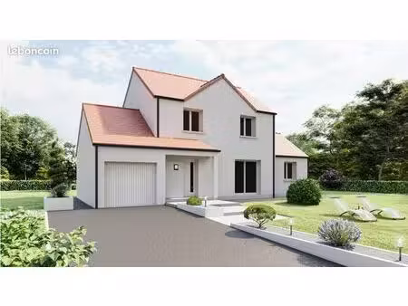 projet de construction d'une maison 108.06 m² avec terrain à la chevroliere (44)