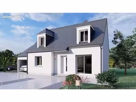 projet de construction d'une maison 97.5 m² avec terrain à le cellier (44)