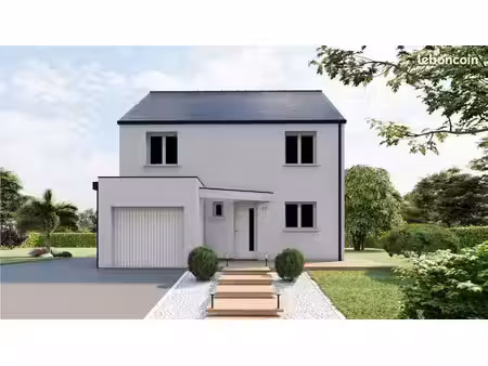 projet de construction d'une maison 99.57 m² avec terrain à carquefou (44)