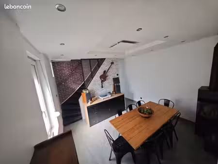 maison semis mitoyenne a harnes