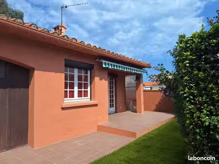 montescot – charmante villa 3 faces de plain-pied