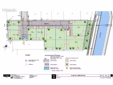 pia : terrain 4 faces de 865m² en zone artisanale