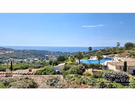 les issambres - appartement 2/3 pieces vue mer piscine