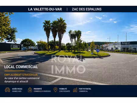la valette-du-var zone des espaluns // local commercial de