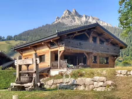 bernex - pieds des pistes - chalet familial - 4 chambres