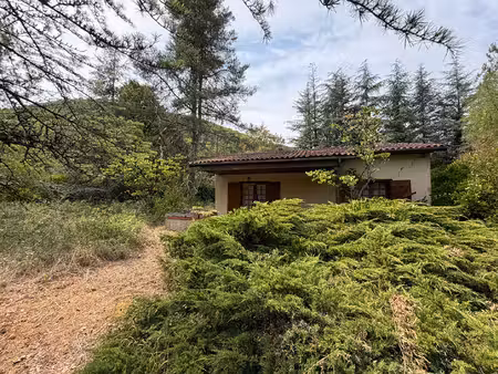 maison secondaire sur grand terrain