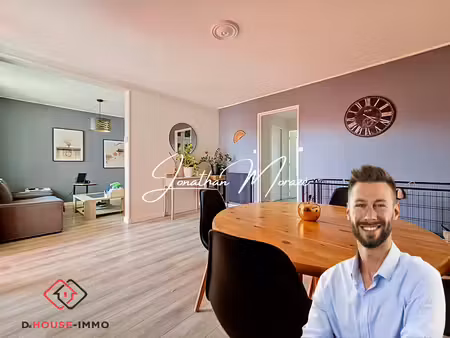 appartement t4 de 86 m² - terrasse + loggia - cave