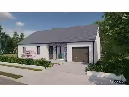 maison 101.58 m² avec terrain à montjean-sur-loire (49)