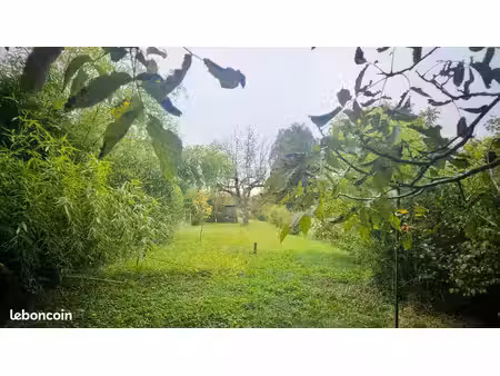 vente maison avec terrain constructible et puit