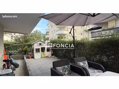 un cadre de vie idéal aux portes d'annecy - berges du thiou - appartement t4 en rez-de-ter