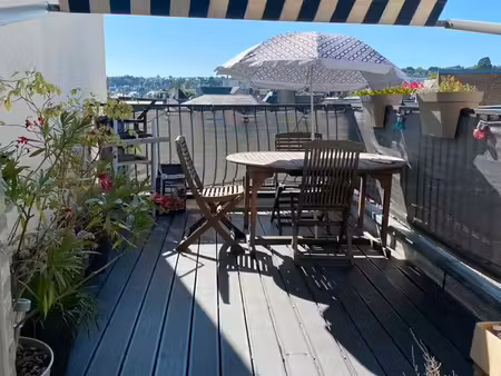 f6 140 m2 avec terrasse centre ville piéton de montivilliers