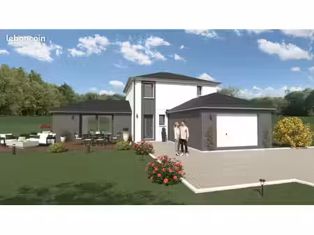 projet de construction d'une maison 116 m² avec terrain à saint-germain-sur-eaulne (76)
