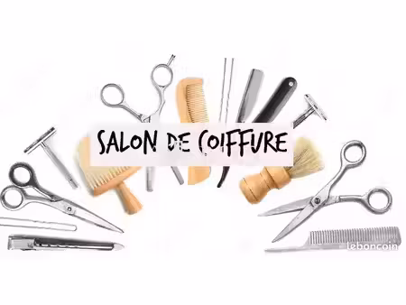 salon de coiffure 50 m² rives-en-seine