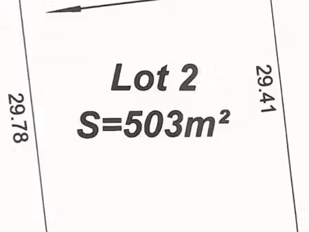 terrain 503 m² les magnils reigniers