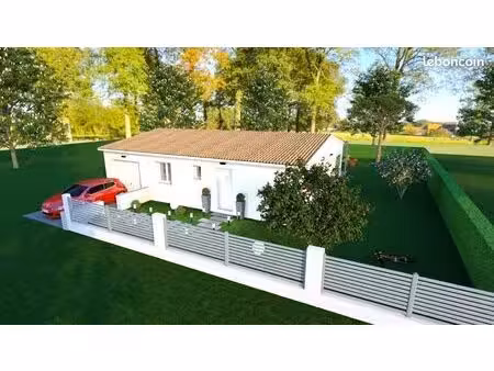 projet de construction d'une maison 75 m² avec terrain à lapalud (84)