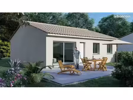 projet de construction d'une maison 51 m² avec terrain à sorgues (84)
