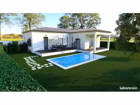projet de construction d'une maison 90 m² avec terrain à saint-saturnin-les-avignon (84)