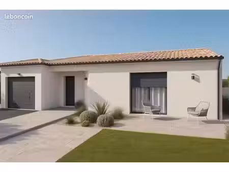 maison de 93.52 m² sur un terrain de 2098 m² à rouille en vienne (86)