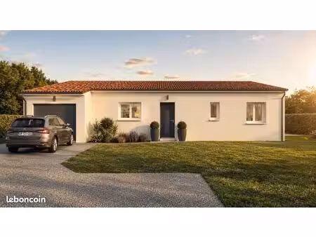 projet de construction d'une maison 83 m² avec terrain à bosmie-l'aiguille (87)