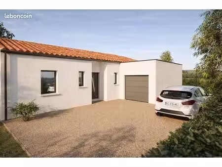 projet de construction d'une maison 93 m² avec terrain à fontenay-le-comte (85)
