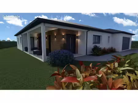 projet de construction d'une maison 113.64 m² avec terrain à saint-junien (87)