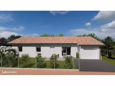 projet de construction d'une maison 103.98 m² avec terrain à panazol (87)