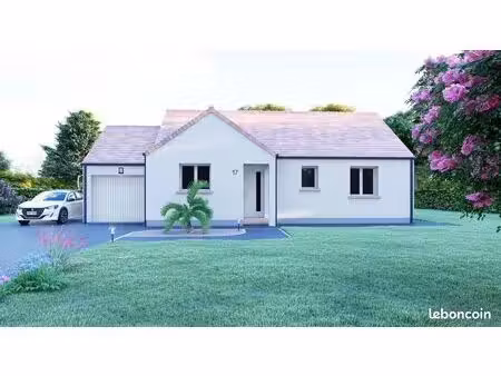 projet de construction d'une maison 71.75 m² avec terrain à apremont (85)