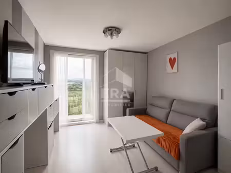 à vendre : appartement 1 pièce avec loggia à perpignan - jardin saint jacques