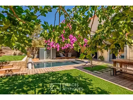 maison de caractère avec jardin  piscine et dpe a à 20 mins de narbonne