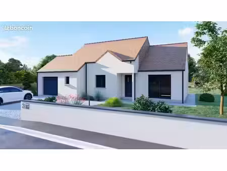 projet de construction d'une maison 86.16 m² avec terrain à challans (85)
