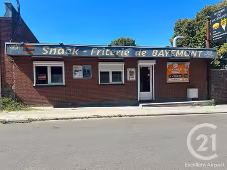 commerce (ancienne friterie) sur jumet