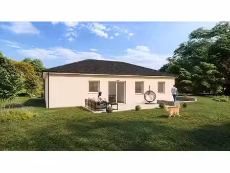 terrain avec maison neuve à vendre