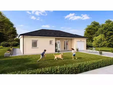 terrain avec maison neuve à vendre